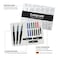 Zieler Calligraphy Pen Set Complete 3 Pen 17piece Calligraphy Writing Set FreeFlowing Pens with Soft Rubber Finger Grip Suitable for All Levels