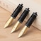 Asvine 3 PCS Fountain Pen Replaced Nibs 6 Gold Plated EF Nib V169 P20 P30 and V126