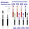 Clabby 12 Pieces Disposable Fountain Pens QuickDrying Ink Pen SmoothWriting Multicolor Art Supplies for Sketching Journaling Calligraphy and Doodling Mixed Colors