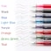 Clabby 12 Pieces Disposable Fountain Pens QuickDrying Ink Pen SmoothWriting Multicolor Art Supplies for Sketching Journaling Calligraphy and Doodling Mixed Colors