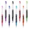 EYEYE Disposable Fountain Pens 8 Pack Multicolor Fine Point Fountain Pens for Writing Stainless Steel Nib Smooth Writing for Journaling Drafting Sketching Doodling Gifts