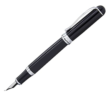Gullor Elegent Art Nib with 18kgp Fountain Pen Jinhao 750 Black Pen Bent nib