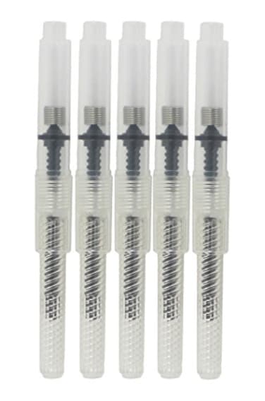 Gullor Jinhao Fountain Pen Deluxe Ink Converter Pack of 5 PCS Screw Style