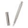 HONG DIAN Forest Pro Silver Stainless Steel Fountain Pen Medium Nib Classic Design Smooth Writing Pen with Ink Refill Converter and Metal Pen Box Set