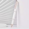 Asvine Hongdian 920 White Fountain Pen Rose Gold Plated Medium Nib Smooth Writing Pen Classic Pen with Ink Converter