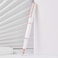Asvine Hongdian 920 White Fountain Pen Rose Gold Plated Medium Nib Smooth Writing Pen Classic Pen with Ink Converter