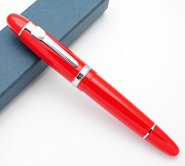 czxwyst JINHAO 159 Fountain Pen M Nib Red