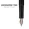 czxwyst JINHAO 75 HongYun Fountain Pen Matte Black Fine Nib