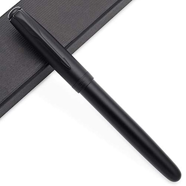 czxwyst JINHAO 75 HongYun Fountain Pen Matte Black Fine Nib