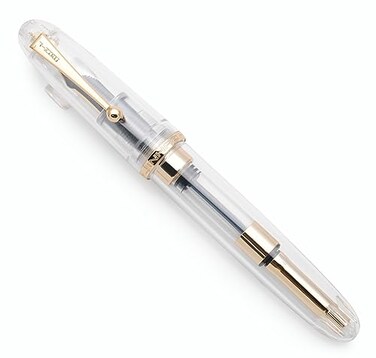 czxwyst JINHAO 9019 Fountain Pen Dadao Series with Highcapacity Ink Converter Transparent Medium Nib 07mm