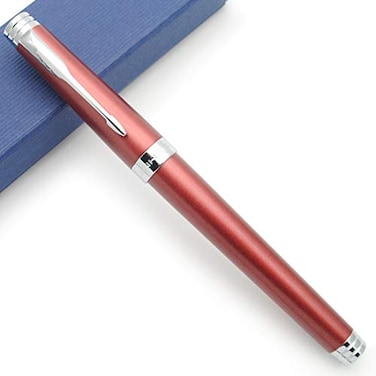 czxwyst JINHAO 997 Luxury Fountain Pen Ink Pen Red Fine Nib