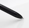 xixixiaozhu OASO K018 Sealed Retractable Fountain Pen Set 05mm with 2pcs Blue Ink Cartridges Smooth Writing for School Students Black