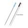 TecUnite 12 Pieces Ballpoint Pen Refills Replaceable Compatible with Cross Ballpoint 10 mm 45 Inch Smooth Writing Quick Drying Refill with Black Velvet Bag Black and Blue