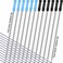 TecUnite 12 Pieces Ballpoint Pen Refills Replaceable Compatible with Cross Ballpoint 10 mm 45 Inch Smooth Writing Quick Drying Refill with Black Velvet Bag Black and Blue