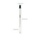 AIYIBEN 39 ballpoint pen refill replaced stylus and ballpoint pen metal refill smooth writing ballpoint pen refill black 6 Pack