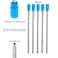 DUNBONG Ballpoint Metal D1 Refill for Multifunction Pen Blue pack of 5 pieces Blue