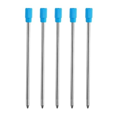 DUNBONG Ballpoint Metal D1 Refill for Multifunction Pen Blue pack of 5 pieces Blue