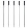 DUNBONG DunBong Black Ink Refill Pack of 5 Replaceable Ballpoint Pen Refills Medium Point Metal Refill Black