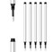 DUNBONG DunBong Spiral Refill Replaceable Gel Ink Rollerball Refills 5 Pack 05mm Medium Point Threaded Rolling Ball Refills Red