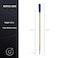 Garland Universal 1 Cross Compatible Ballpoint Pen Refill USA Made Archival Ink 10mm Medium Point Smooth Writing 5 Pack Blue