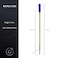 Garland Universal 1 Cross Compatible Ballpoint Pen Refill USA Made Archival Ink 10mm Medium Point Smooth Writing 5 Pack Blue
