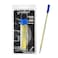 Garland Universal 1 Cross Compatible Ballpoint Pen Refill USA Made Archival Ink 10mm Medium Point Smooth Writing 5 Pack Blue