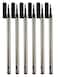 Gullor Refills Fit Jinhao Rollerball Pen Black Ink 05mm Set of 10 PCS