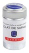 Herbin Writing Ink Cartridges clat de Saphir Pot of 6