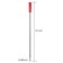 HeTaoCat Red Ink Refill Pack of 5 Replaceable Ballpoint Pen Refills Medium Point Metal Refil Red