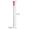 HeTaoCat Red Ink Refill Pack of 5 Replaceable Ballpoint Pen Refills Medium Point Metal Refil Red