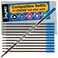 Jaymo Replacement for Cross 8511 Measures 4563 in 116 mm Long Ballpoint Pen Refill 12 Blue