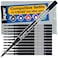 Jaymo Replacement for Cross Slim 89101 Measures 4 in 102 mm Long Gel Rolling Ball Pen Refill 6 Black