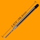 Cottage Mills Jaymo Replacement for Parker 1950369 and Bastion Measures 3875 in 98 mm Long G2 Ballpoint Pen Refill 12 Black