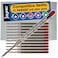 Cottage Mills Jaymo Replacement for Parker 1950370 and Bastion Measures 3875 in 98 mm Long G2 Ballpoint Pen Refill 12 Red