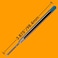 Cottage Mills Jaymo Replacement for Parker 1950371 and Bastion Measures 3875 in 98 mm Long G2 Ballpoint Pen Refill 6 Blue