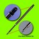 Jaymo Replacement for Waterman 834254 Measures 44 in 112 mm Long Ballpoint Pen Refill 6 Black