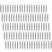 jiebor 100Pcs Beadable Pens Refills Ballpoint Pens Refills Blue Ink 10mm for Plastic Bead Pens Office Supplies 244 Inch