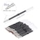 jiebor 100Pcs Beadable Pens Refills Ballpoint Pens Refills Blue Ink 10mm for Plastic Bead Pens Office Supplies 244 Inch