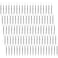 jiebor 100Pcs Beadable Pens Refills Ballpoint Pens Refills Blue Ink 10mm for Plastic Bead Pens Office Supplies 244 Inch