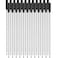 JOVITEC Jovitec 24 Pieces Replaceable Ballpoint Pen Refills Metal Pen Ink Refills Smooth Writing 45 Inch 116 cm and 1 mm Medium Tip for Gifts OfficeBlack