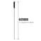 JOVITEC Jovitec 24 Pieces Replaceable Ballpoint Pen Refills Metal Pen Ink Refills Smooth Writing 45 Inch 116 cm and 1 mm Medium Tip for Gifts OfficeBlack