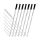 JOVITEC Jovitec 24 Pieces Replaceable Ballpoint Pen Refills Metal Pen Ink Refills Smooth Writing 45 Inch 116 cm and 1 mm Medium Tip for Gifts OfficeBlack