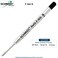 Lanier Pens Lanier Combo Pack Pack of 6 Schmidt P900 B Parker Style Ballpoint Refill Black Ink Broad Tip