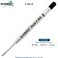 Lanier Pens Lanier Combo Pack Pack of 6 Schmidt P900 B Parker Style Ballpoint Refill Black Ink Broad Tip