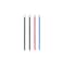 Legami Gel Pen Refills Set of 4 Erasable Ink Colors Black Blue Red 03 cm Diameter