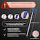 MESMOS Ballpoint Pen Refills 275inch 7cm Pen Refills 10mm Medium TipPen Replacement Cartridges Twist Pens and Crystal Ball Point Pens fits The Mesmos Glorious Pen Set Blue Ink