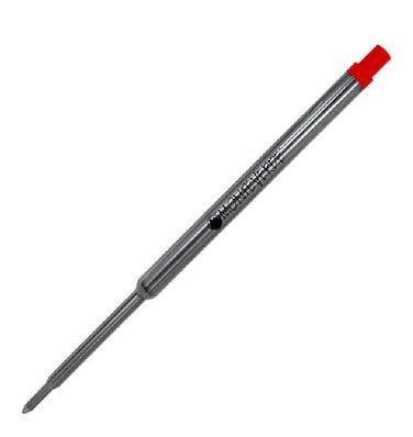 Monteverde USA Soft Ballpoint Refills to Fit Waterman Ballpoint Pens Medium Point Red 2Pack Precise and Vivid Writing for Professional and Personal Use
