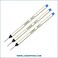 Lanier Pens Pack of 3 Schmidt 8127 S Capless System Rollerball Refill Blue Ink Medium Tip