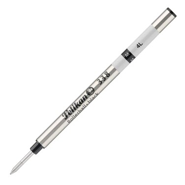 Pelikan 338 Rollerball Refill For Souveran and Celebry Rollerball Pens Medium Point Black Ink 1 Each 922179