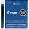 PILOT Namiki IC100 Fountain Pen Ink Cartridges Black 12Pack 69100